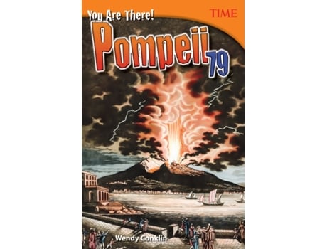 Livro you are there! pompeii 79 de wendy conklin (inglês)