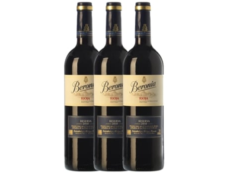 Vinho BERONIA Beronia Rioja Reserva (0.75 L - 3 unidades)