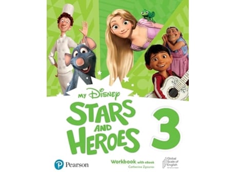 Livro My Disney Stars Heroes Level 3 Workbook With Ebook de Osborn e Anna (Português)