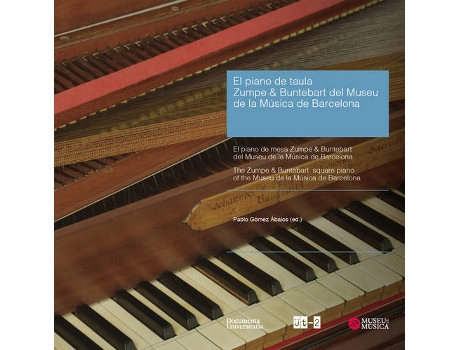 Livro El Piano De Taula Zumpe & Buntebart Del Museu De La Música De Barcelona - The Zu de Marisa Ruiz Magaldi (Catalão)