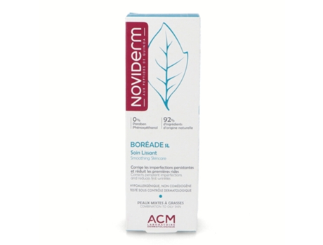 Creme De Rosto NOVIDERM Novaderm Boreade Sl Emulsão Alisante (40 Ml ...