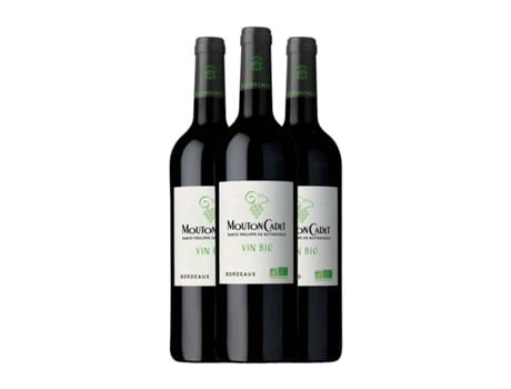 Vinho PHILIPPE DE ROTHSCHILD Mouton Cadet Rouge Bordeaux (0.75 L - 3 Unidades)