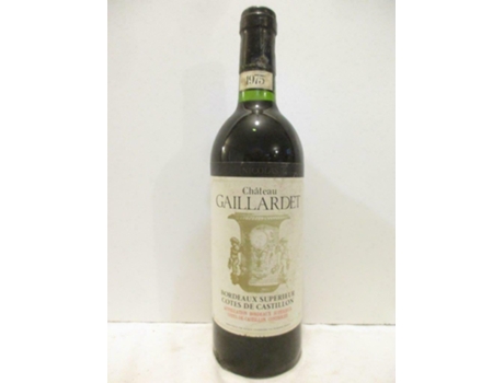 Vinho Tinto CHÂTEAU GAILLARDET 1975 (75 cl - 1 unidade)