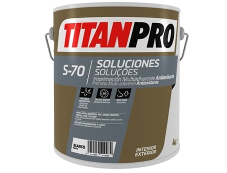 Primário S-70 Multi Aderente Anti-Oxidante 4L Branco TITANPRO