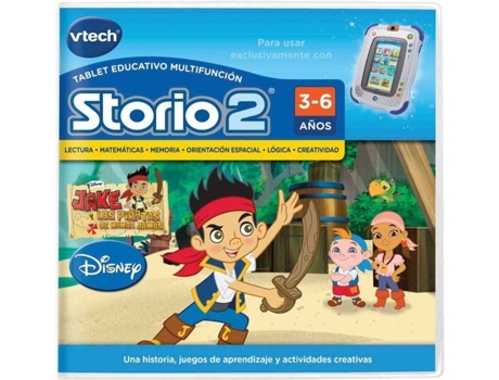 Tablet Educativo  Storio 2 - Jake e os Piratas da Terra do Nunca