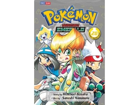 Livro pokemon adventures (emerald), vol. 28 de hidenori kusaka (inglês)