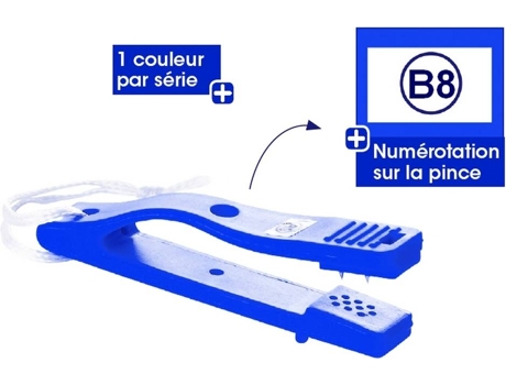 Grampo de Controle de Tremor Série B X10 TREMBLAY CT