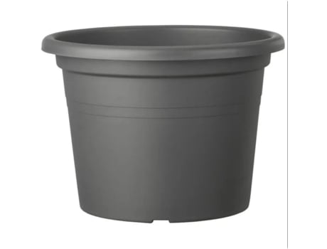 Vaso Deroma Cilindro Antracite Injetado Ø 50 Cm