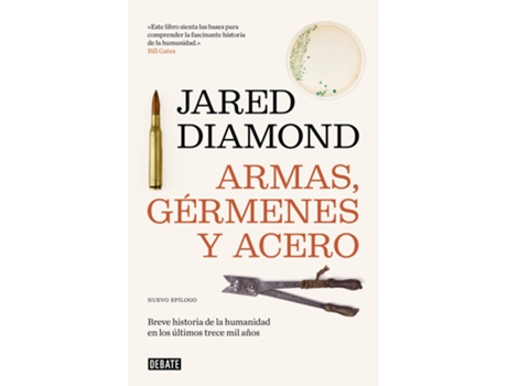 Livro Armas, Gèrmenes Y Acero de Jared Diamond (Espanhol)