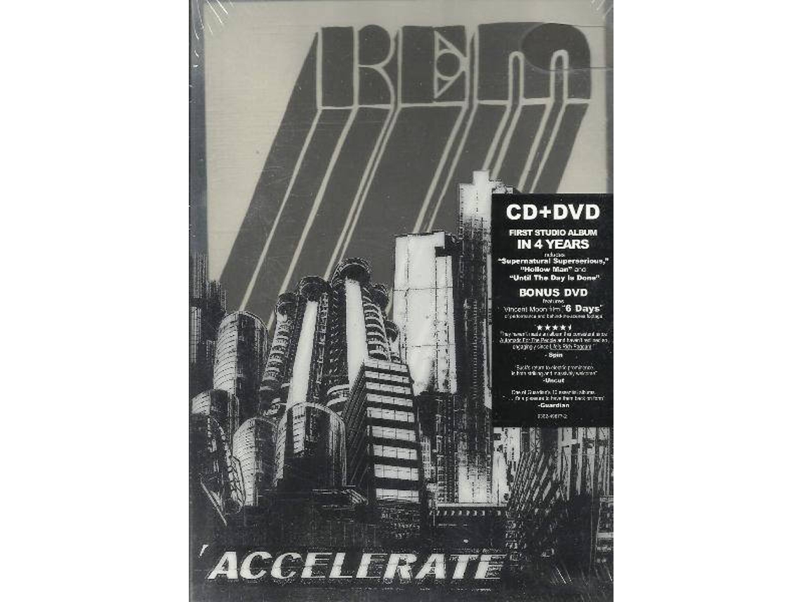 REM – Accelerate / First Studio Album In 4 Years includes 'Supernatural  Superserious', 'Hollow Man' and 'Until The