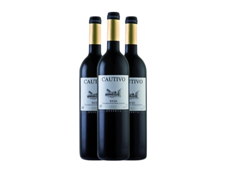 Vinho HEREDAD DE BAROJA Cautivo Tempranillo Rioja Reserva (0.75 L - 3 Unidades)