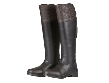 Botas de Unissexo para Equitação WEATHERBEETA Dublin Nore Castanho (37)