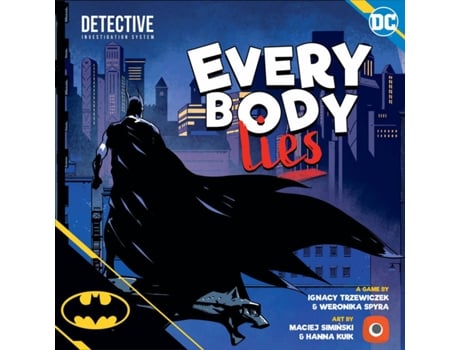 Jogo de Tabuleiro PORTAL GAMES Batman: Everybody Lies (Idade Mínima: 14 Anos - Nível de Dificuldade: Intermédio)