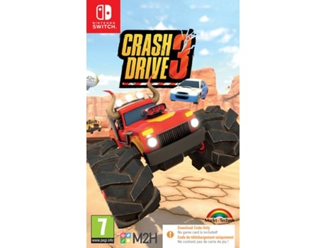 Pré-venda Jogo Nintendo Switch Crash Drive 3 (Código de Descarga na Caixa)