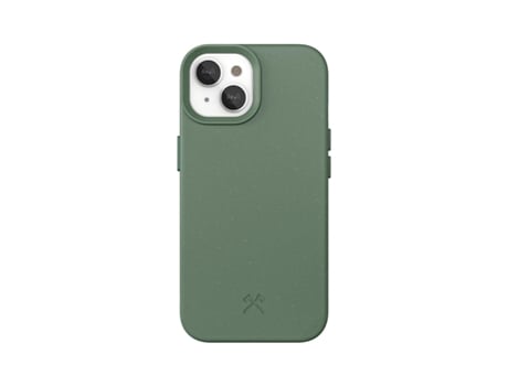 Woodcessories Bio-Case Funda Ecológica Gris para iPhone 13 Mini