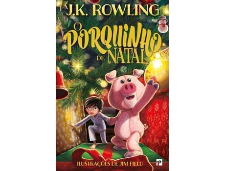 Livro O Porquinho de Natal de J. K. Rowling (Português)