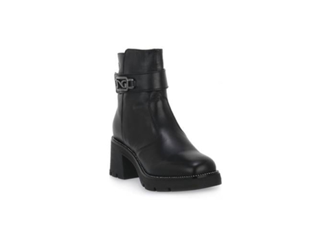 Botins de Mulher NERO GIARDINI Pele Preto (37)