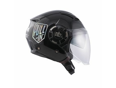 Capacete de motocicleta a jato Pull-in open face