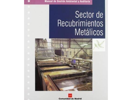 Livro Sector de recubrimientos metálicos de Comunidad De Madrid (Espanhol)