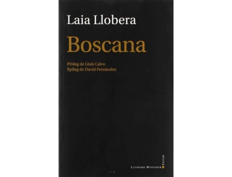 Livro Boscana de Laia Llobera Serra (Catalão)