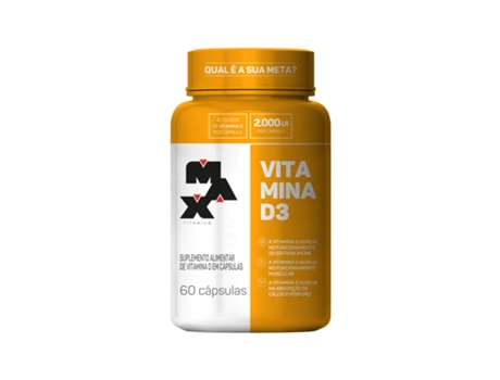 Vitamina D3 60 Capsulas MAX TITANIUM