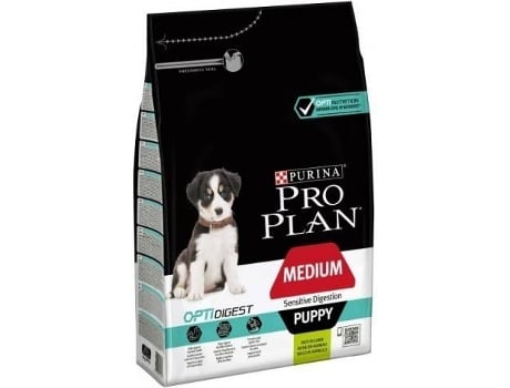 Medium Puppy Sensitive Digestion Com Optidigest 12kg - Ração Purina Proplan