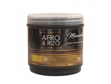 AFRO AND RIZO Máscara Capilar com Cacau e Karité 473 Ml