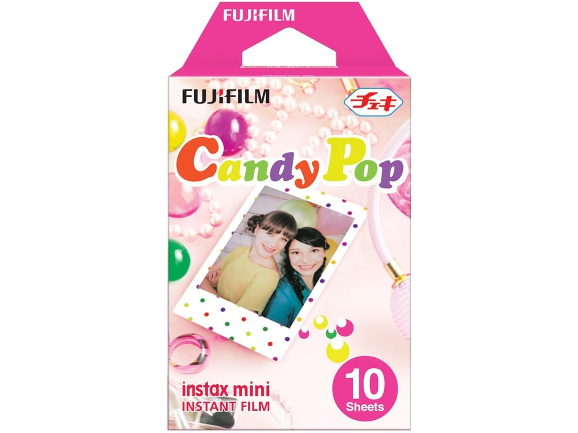 Carga FUJIFILM Colorfilm Instax Mini Candypop (10 folhas)