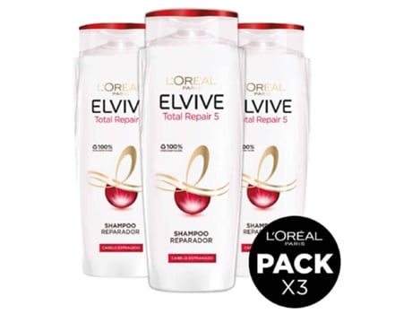 Champô Elvive Total Repair 5 ELVIVE L'ORÉAL PARIS