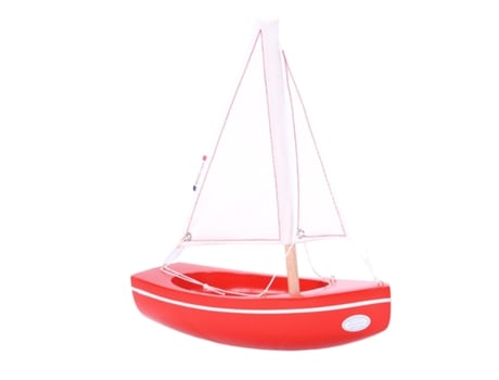 Barco TIROT Madeira - Vermelho - 21 cm)