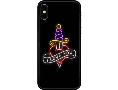 Neon iPhone XR (tattoo)