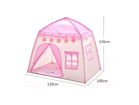 Tenda Infantil para Meninas Princesa Play Tenda Interior Quarto Infantil Segurança Ao Ar Livre Não Tóxico com Luzes de Bola de Algodão Congela BDL