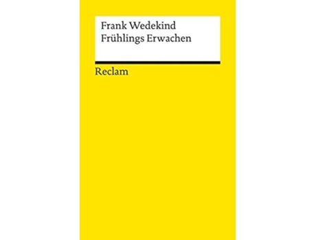 Livro FRÃƒÂƒÃ‚¼HLINGS ERWACHEN de Frank Wedekind (Alemão)