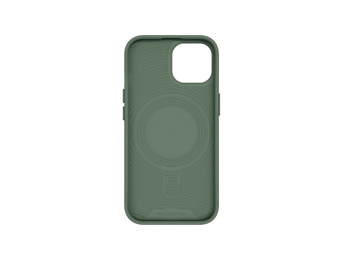 Capa Para Iphone Woodcessories Magsafe Bio Verde Worten Pt