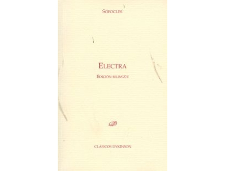 Livro Electra de Sòfocles (Espanhol)