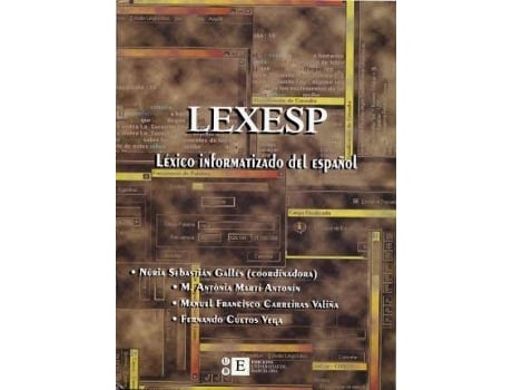 Audio-Livro Lexesp. Léxico Informatizado Del Español de Núria Gallés (Espanhol)