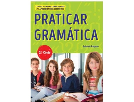 Livro Praticar Gramática 2.º Ciclo de Salomé Raposo (Português)