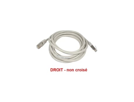 Cabo RJ45 SMARTTECK Cat-6 Ftp Blindé Droit 20M