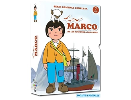 DVD Marco Serie Completa Imagen Restaurada + 4 Postais