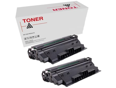 Pack 2 Toners Compatíveis HP CF214X 14X para Laserjet Enterprise 700 MFP M725 M712 Preto