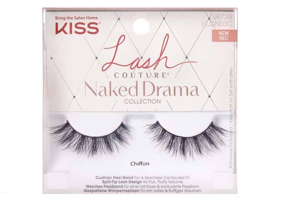 M Scara De Pestanas Kiss Lash Couture Naked Drama Chiffon Worten Pt