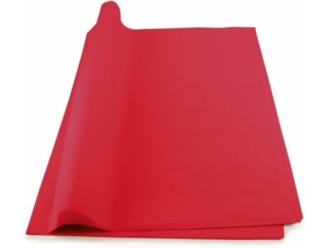 Papel Seda WEROLA (Vermelho - 50 x 70 cm 26 Unidades)