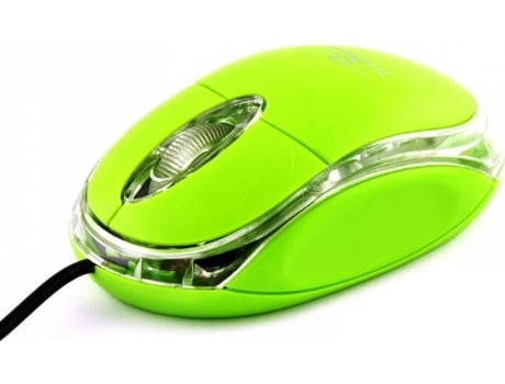 Rato Otico Usb 1000dpi Verde