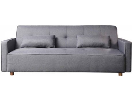 Sofá-Cama CONCEPT U Copenhague (Cinzento - Madeira - 213x89x79 cm)