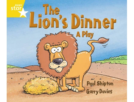 Livro rigby star guided 1 yellow level: the lion's dinner, a play pupil book (single) de paul shipton (inglês)