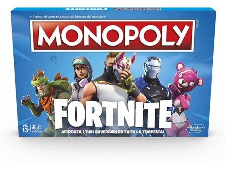 Jogo de Tabuleiro  Monopoly: Fortnite
