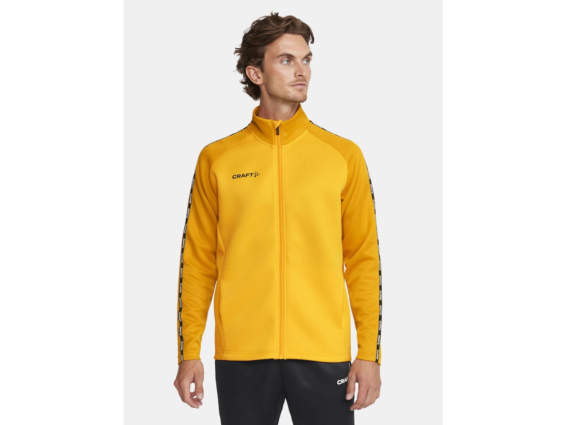 Casaco amarelo hot sale homem