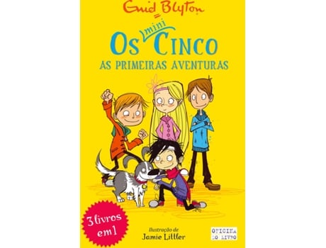 Livro Os Mini Cinco 3 Em 1 de Enid Blyton (Português)