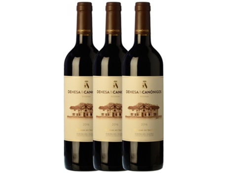 Vinho DEHESA DE LOS CANÓNIGOS Dehesa De Los Canónigos 15 Meses Ribera Del Duero Crianza (0.75 L - 3 unidades)