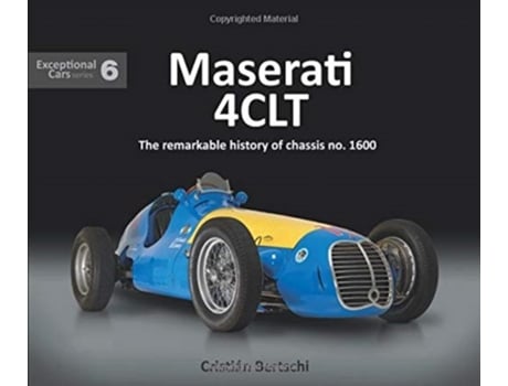 Livro exceptional cars 6- maserati 4clt de cristian bertschi (inglês)